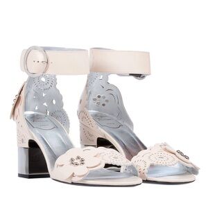 Roger Vivier Lace Sandals